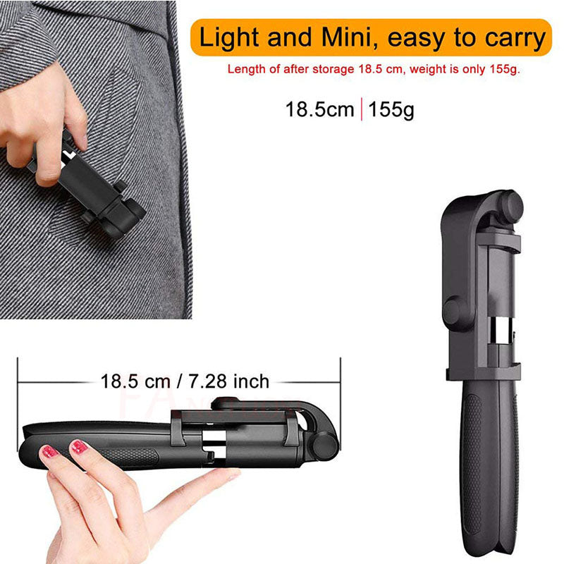 Bluetooth Selfie Stick Tripod
