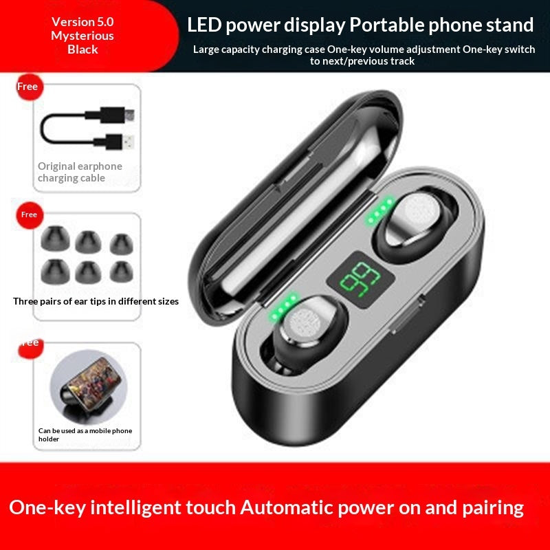 Bluetooth Earphones Wireless – Noise Reduction & Clear Sound